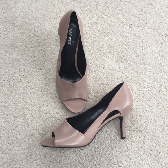 Nine West Shoes - Nine West Asymmetrical PeepToe Pump, 10.5